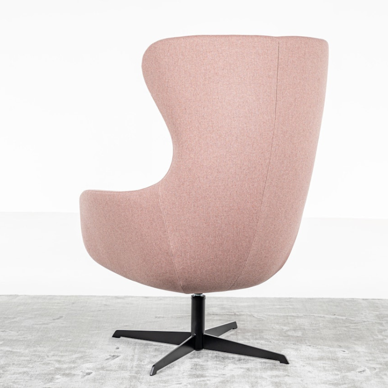 - BuzziQ Upholstered Lounge Chair and Ottoman - Muffle Acoustics Limited