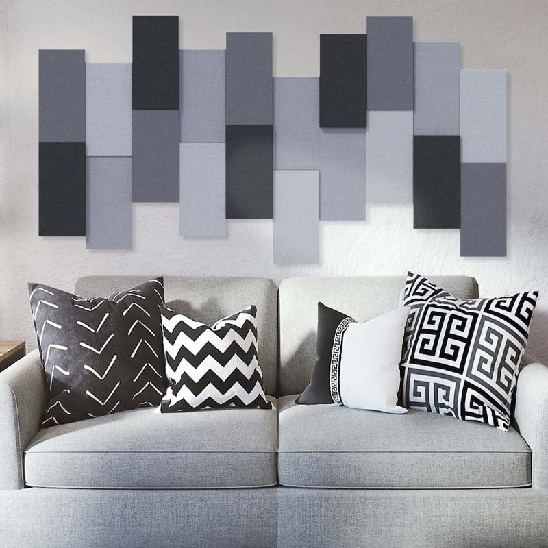 - FLUFFO SOFT SET | Acoustic Wall Panels - Line (Pack of 20) - Muffle Acoustics Limited