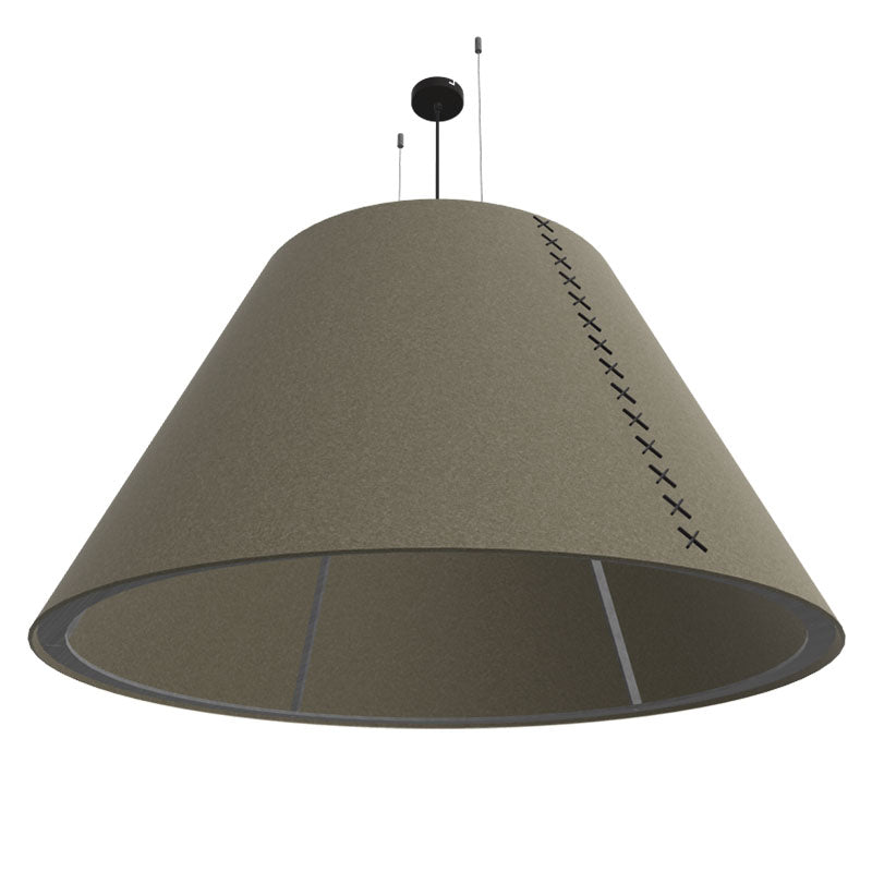 - BuzziSpace BuzziShade Acoustic Pendant Light - LED Globe - Muffle Acoustics Limited