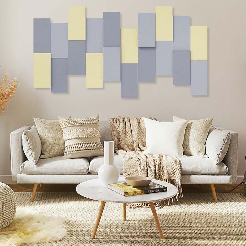 - FLUFFO SOFT SET | Acoustic Wall Panels - Line (Pack of 20) - Muffle Acoustics Limited