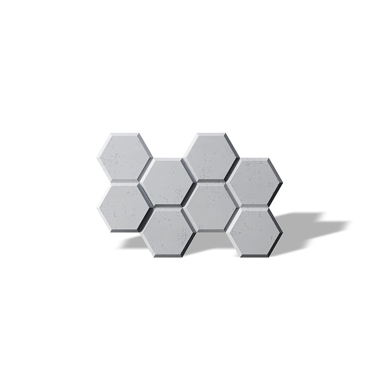 - VHCT 3D Concrete Wall Panel | Hexagon - Muffle Acoustics Limited