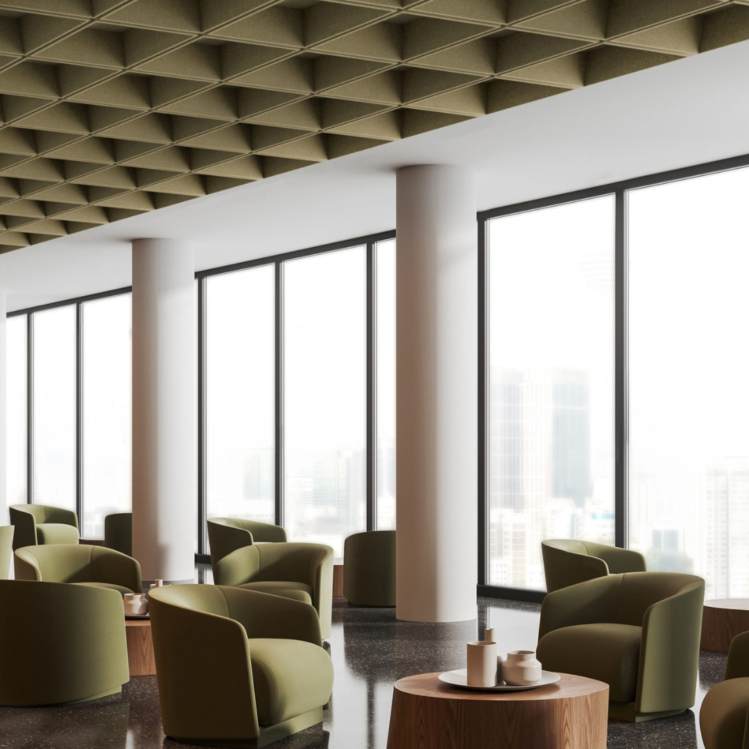 Autex | Grid Ceiling Tiles - Square (Pack of 8/6/12/15)