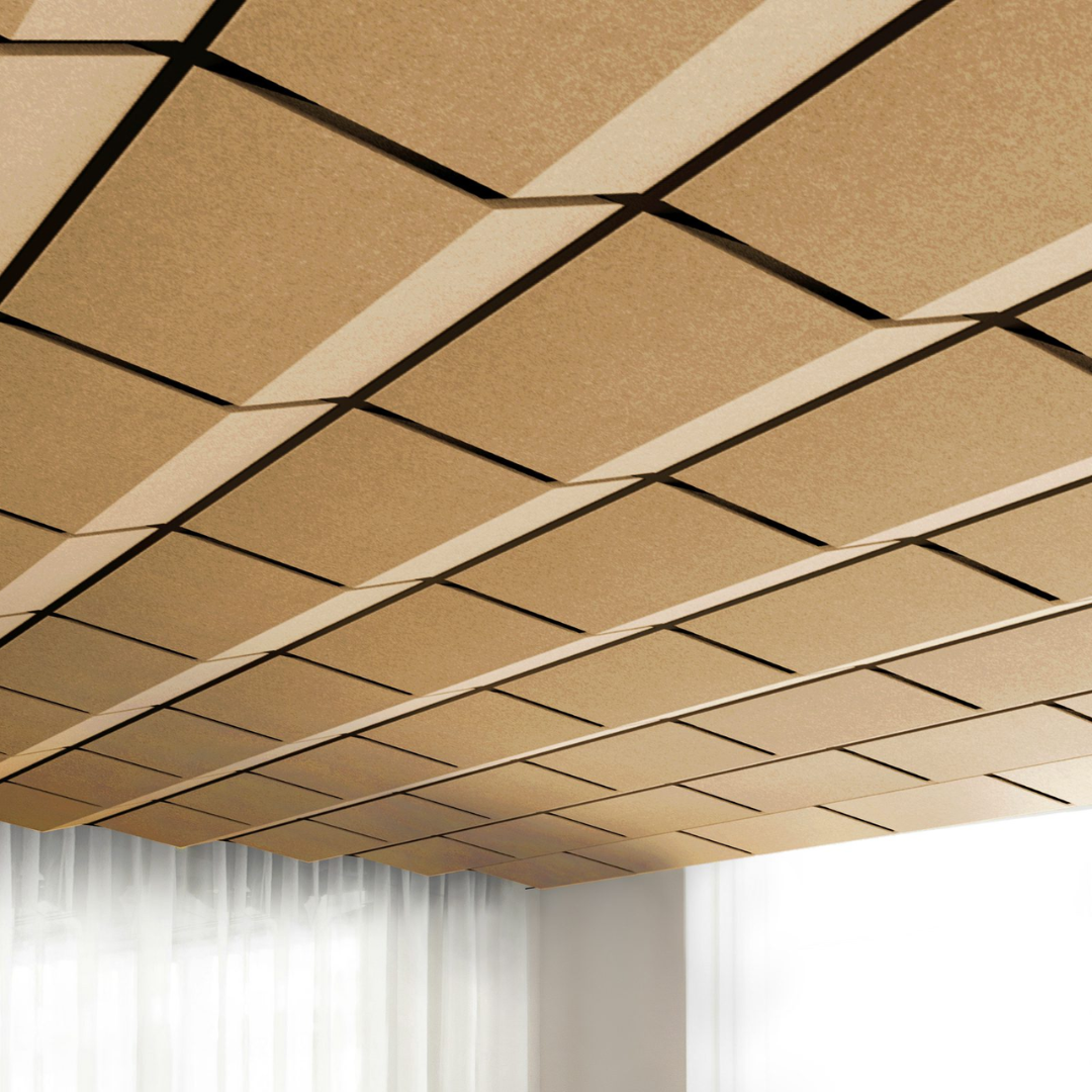 Autex | Grid Ceiling Tiles - Square (Pack of 8/6/12/15)