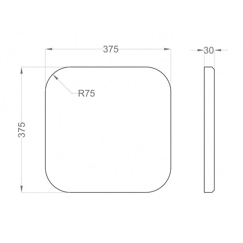 FLUFFO SOFT EDGE Tele Acoustic Panel - Muffle Acoustics Limited