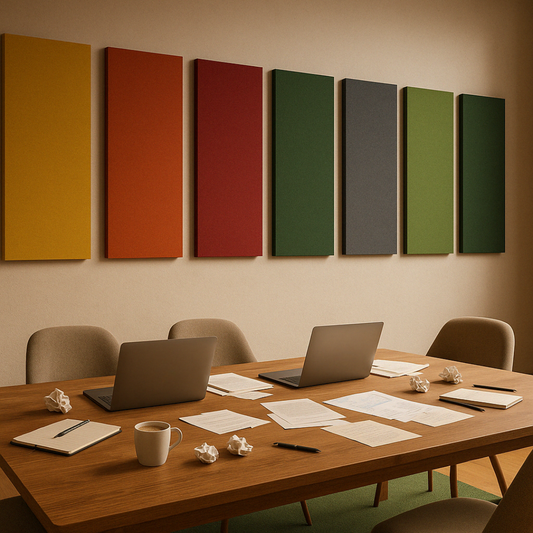 Panel de tela acústica rectangular MuffleWall