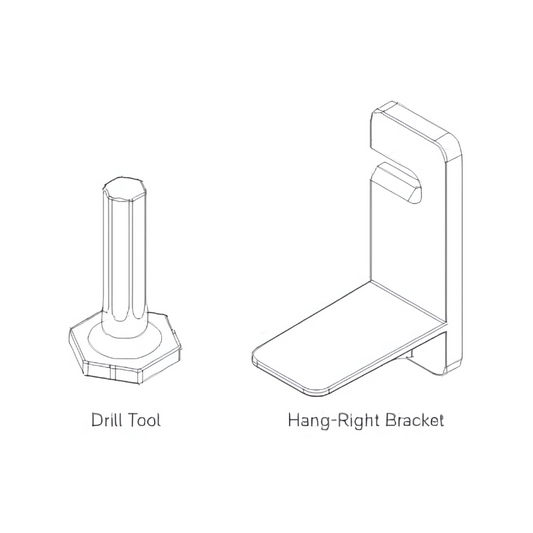 Autex Spinfix™ Drill Tool with Hang-Right Brackets